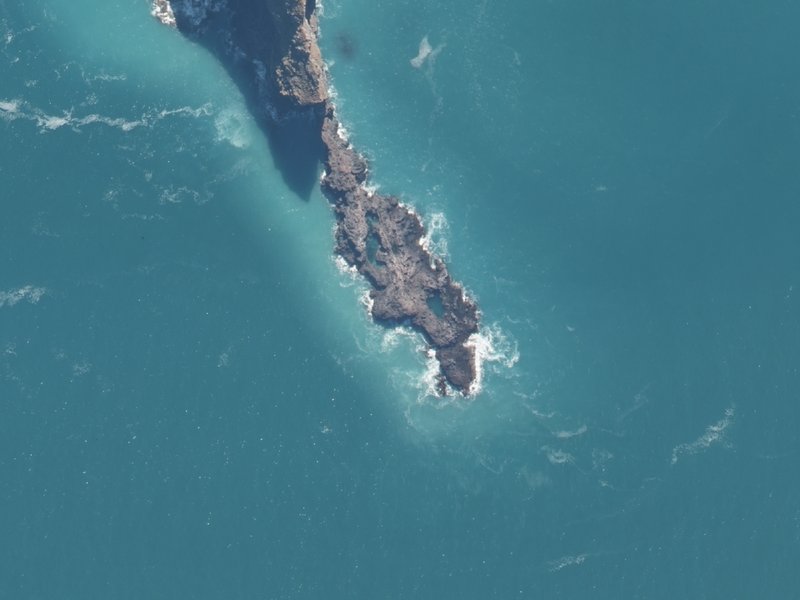 aerial view of Gateway Point and the ground around it