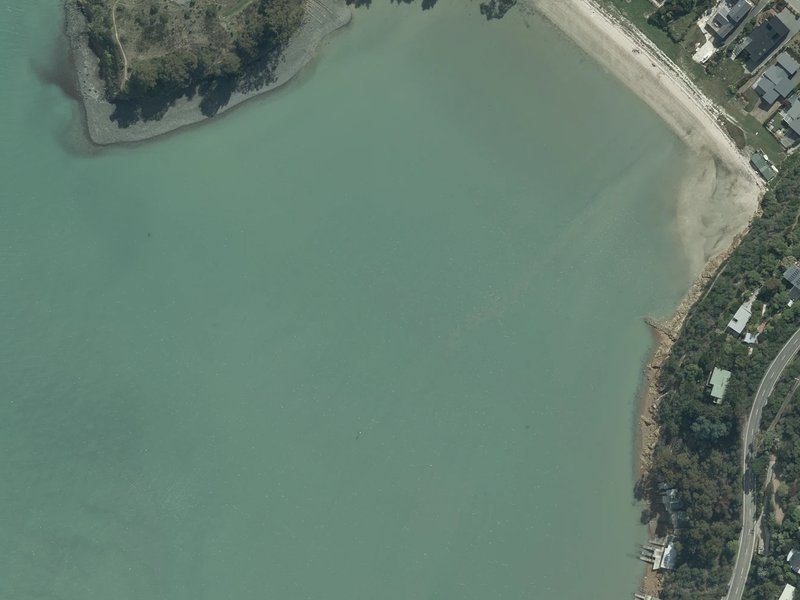 aerial view of Hays Bay and the ground around it