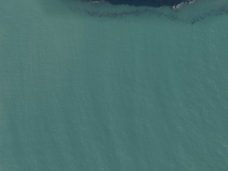 aerial view of North West Bay and the ground around it