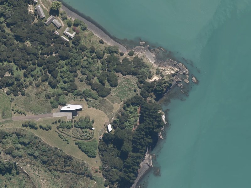 aerial view of Ohae and the ground around it