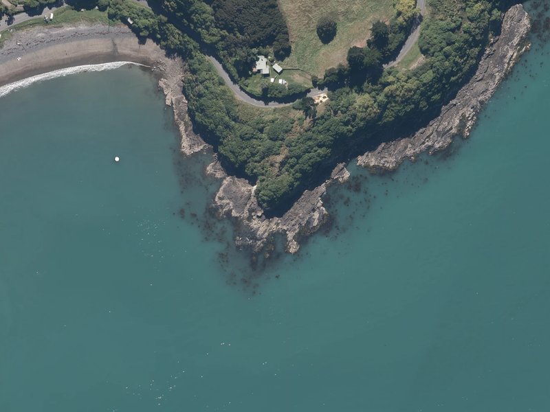 aerial view of Otutereinga and the ground around it