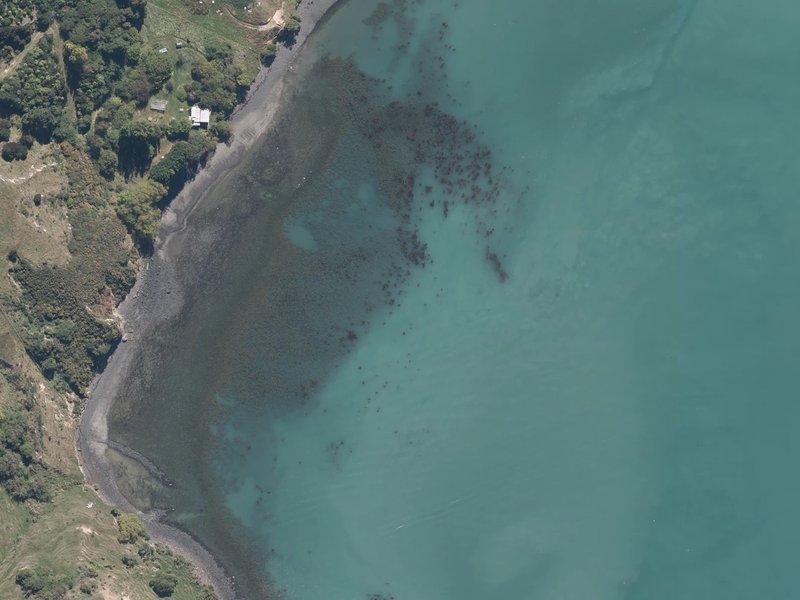 aerial view of Te Monene and the ground around it