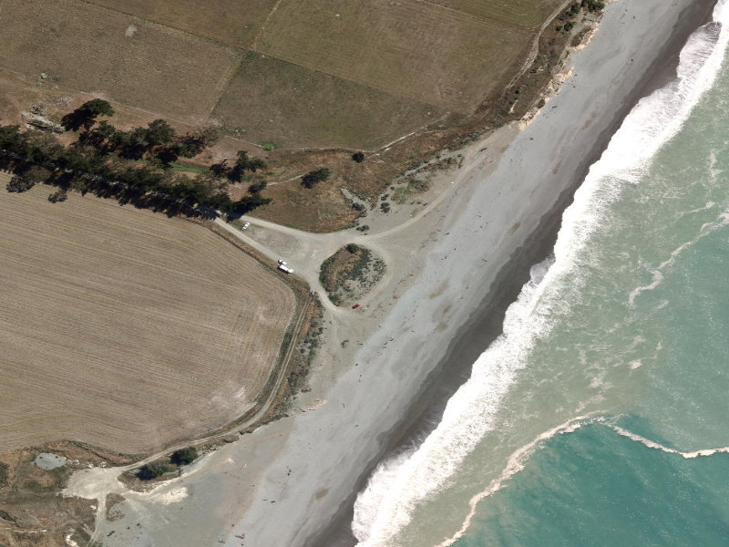 aerial view of Galletlys Road and the ground around it