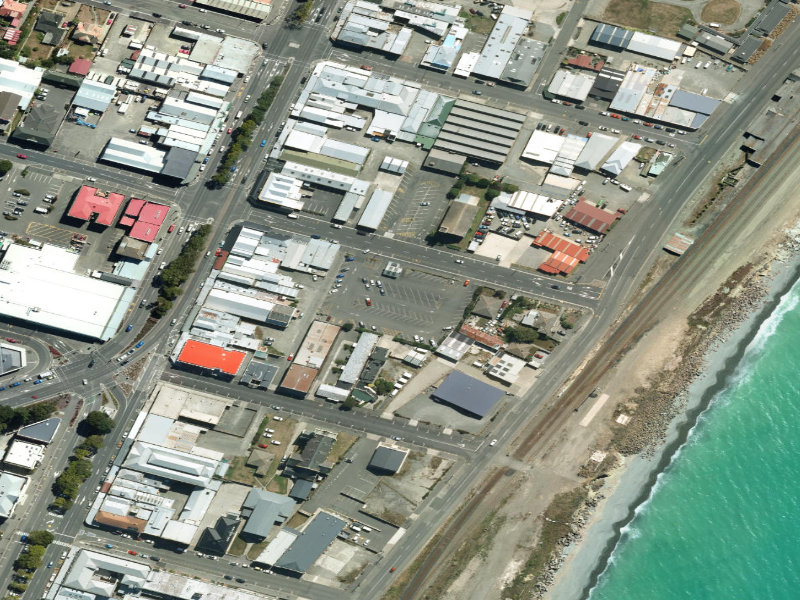 aerial view of Eden Street (South) and the ground around it