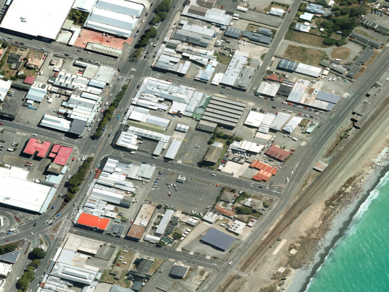 aerial view of Eden Street (North) and the ground around it