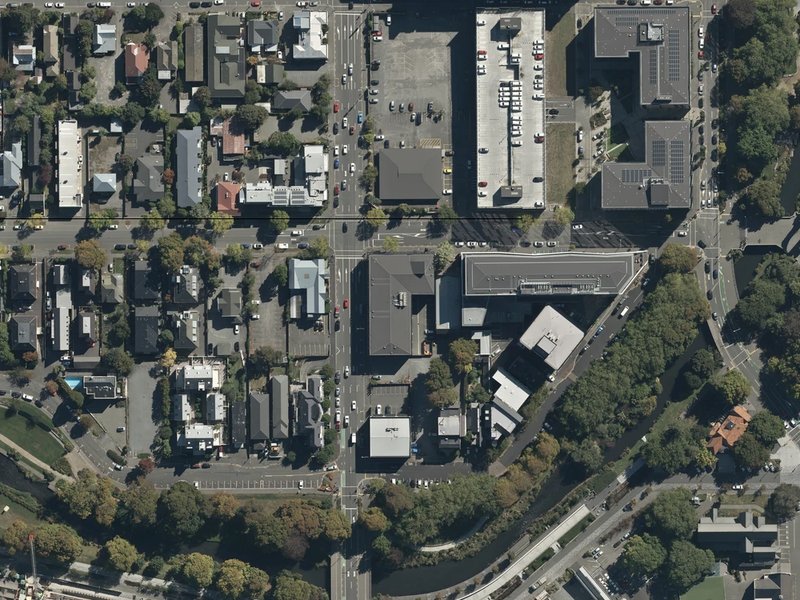 aerial view of Scales and the ground around it