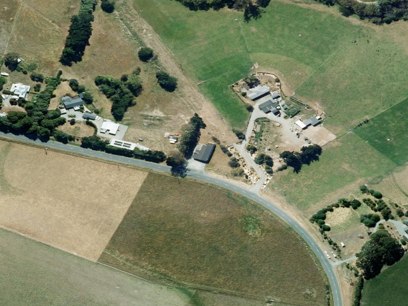 aerial view of Kingsdown / Salisbury Hall and the ground around it