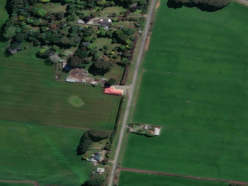 aerial view of Studholme Hall and the ground around it