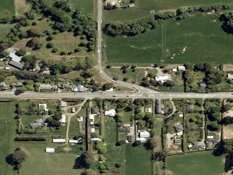aerial view of Artillery Gun and the ground around it
