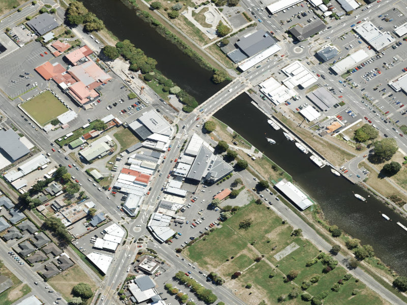 aerial view of Heritage Ornamental Structure - West Of 2 and the ground around it