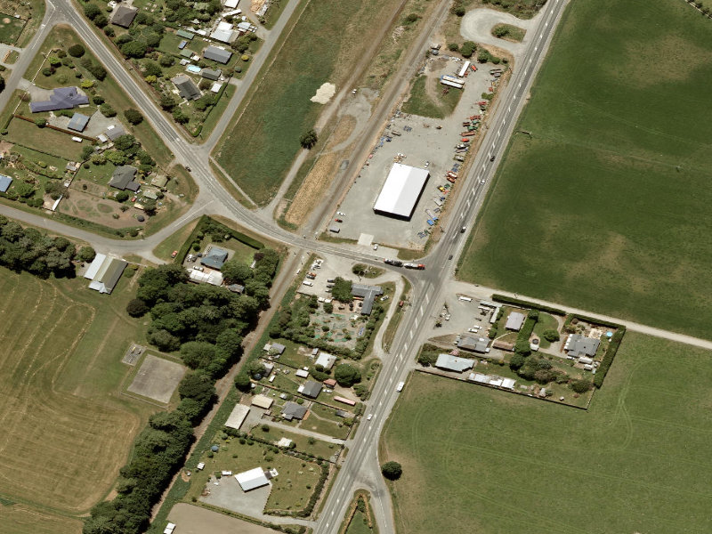 aerial view of Blacksmith and the ground around it