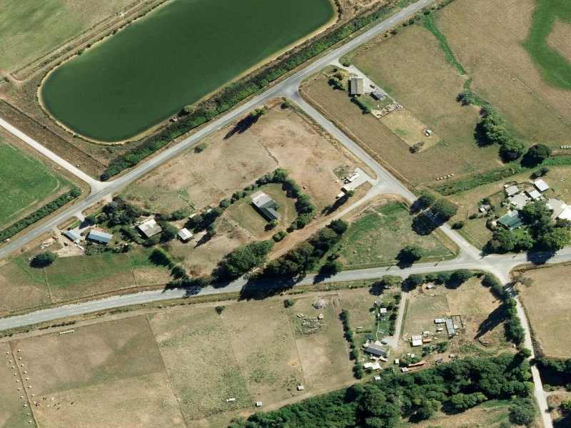 aerial view of Roll Of Honour Memorial and the ground around it