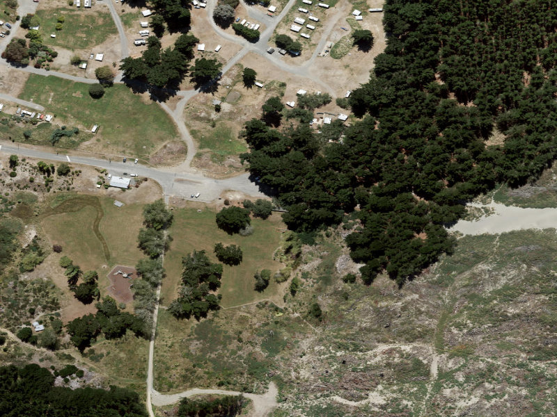 aerial view of Toilet And Auxillary Room - To South-west: 3 Exterior Wooden Doors At Entrances 3 Interior Lights 2 Stainles and the ground around it