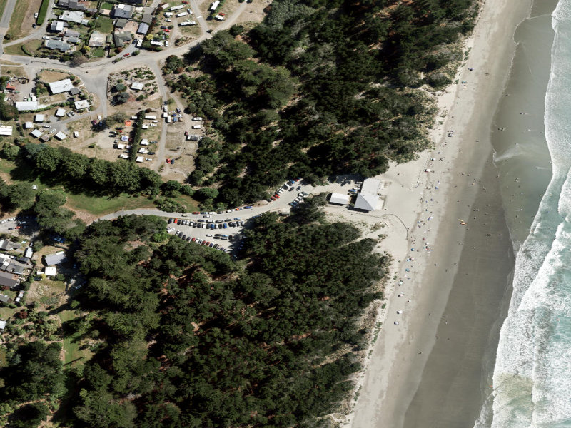 aerial view of At Surfclub Carpark and the ground around it