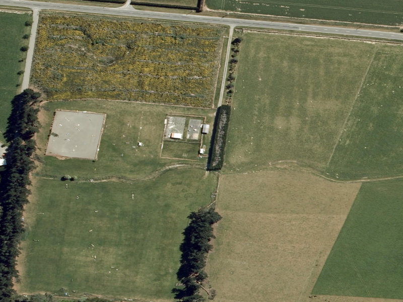 aerial view of South Of Pavilion and the ground around it