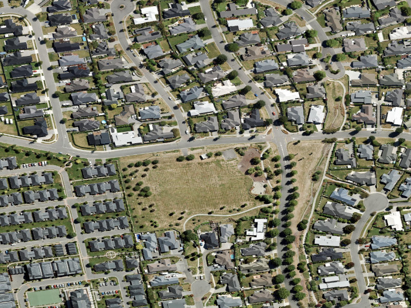 aerial view of Male- Female - Disabled and the ground around it