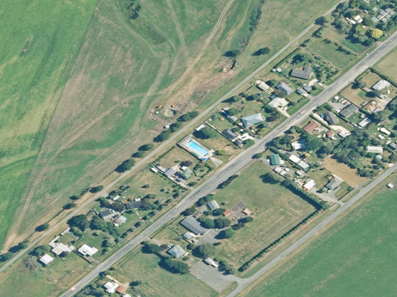 aerial view of Rotherham Swimming Pool and the ground around it
