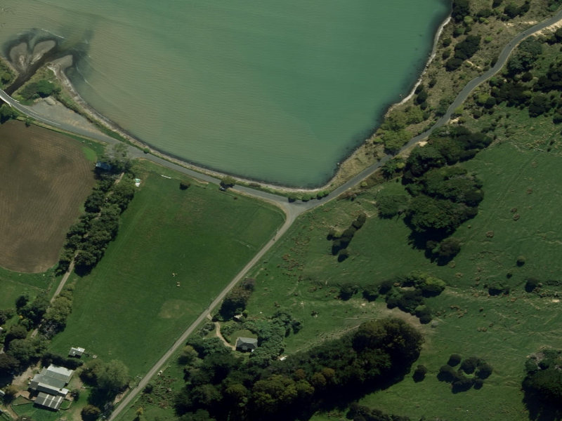 aerial view of Pa Road Collection Point and the ground around it