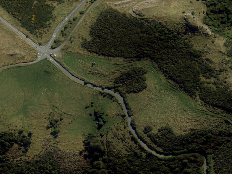 aerial view of Cabstand Collection Point and the ground around it