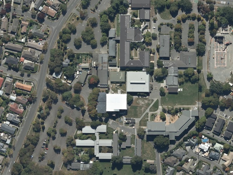 aerial view of An Installation and the ground around it