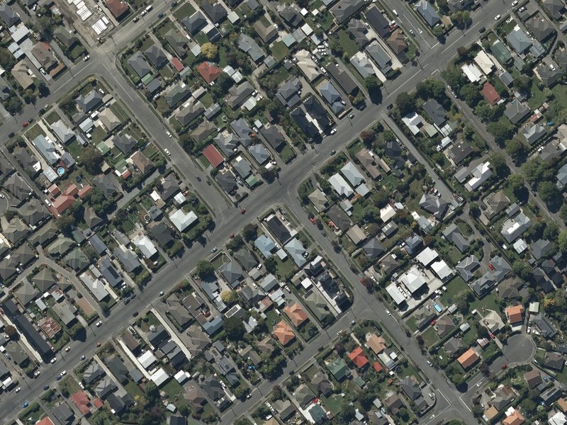 aerial view of Community Pride Aotearoa and the ground around it