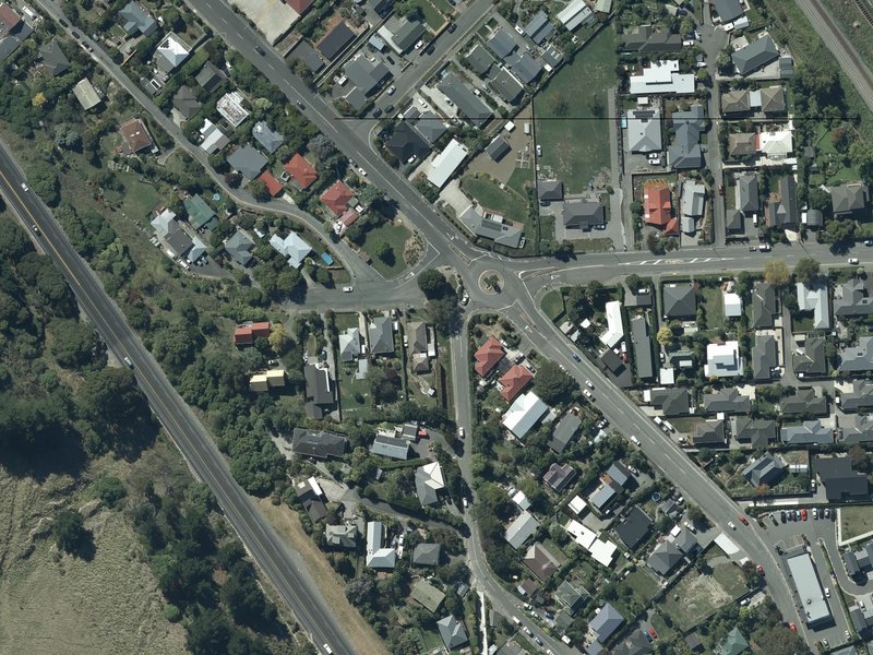 aerial view of Flinders and the ground around it