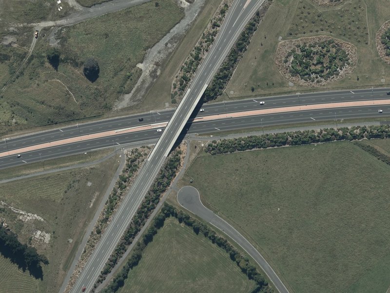 aerial view of Fyfa Campbell Dawson and the ground around it