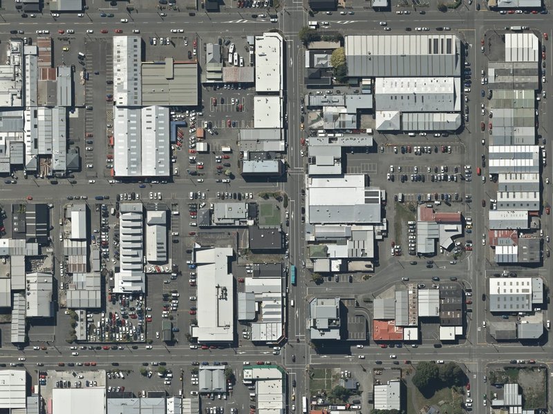 aerial view of Llew Summers 2014 and the ground around it