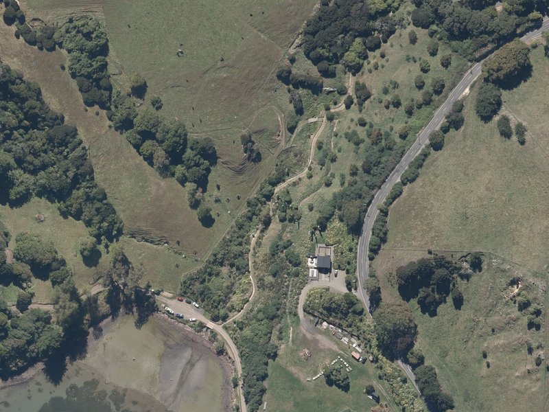 aerial view of Turkey and the ground around it