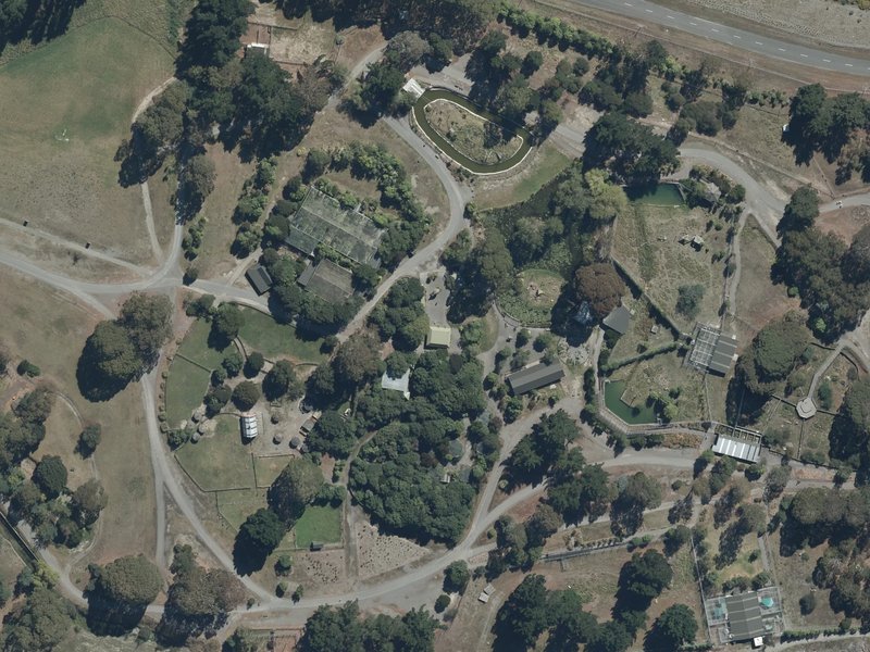 aerial view of Turtoise and the ground around it