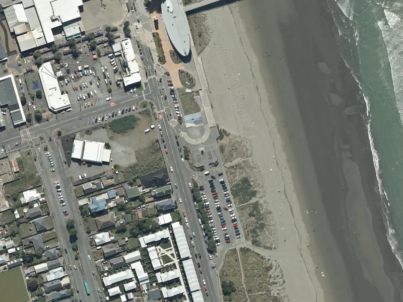 aerial view of War Memorial, Great War, World War and the ground around it