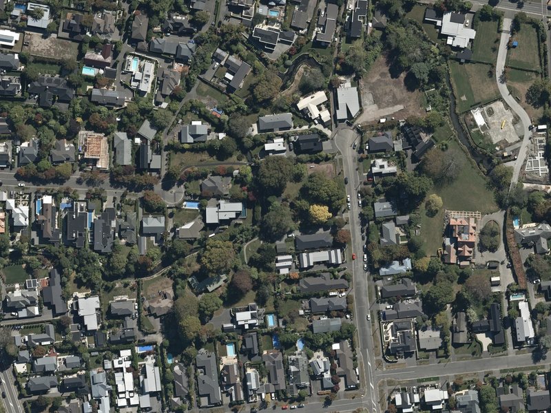 aerial view of Daresbury Park and the ground around it