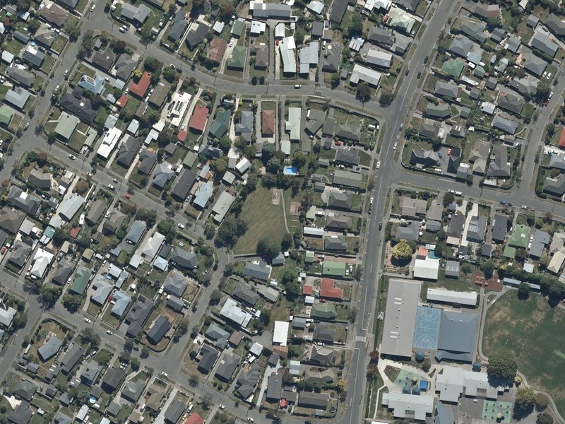 aerial view of Stretton Reserve and the ground around it