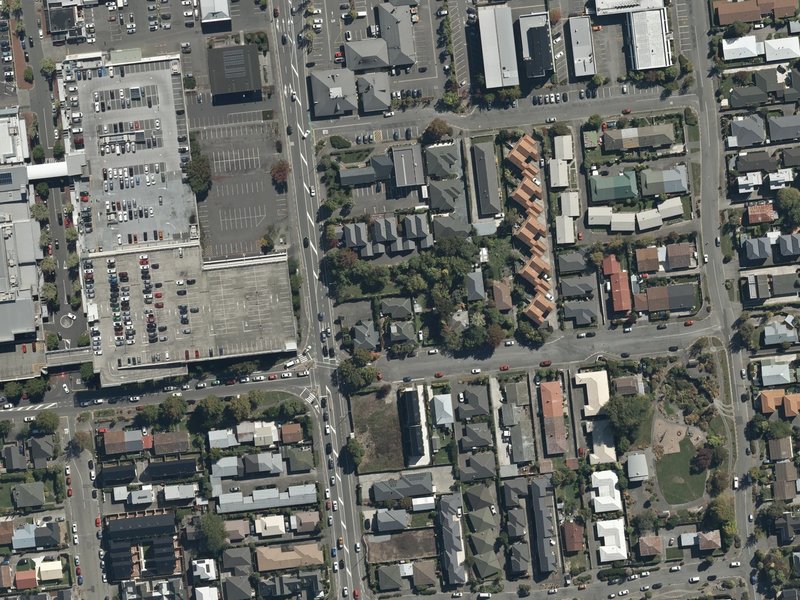 aerial view of Clarence Reserve and the ground around it