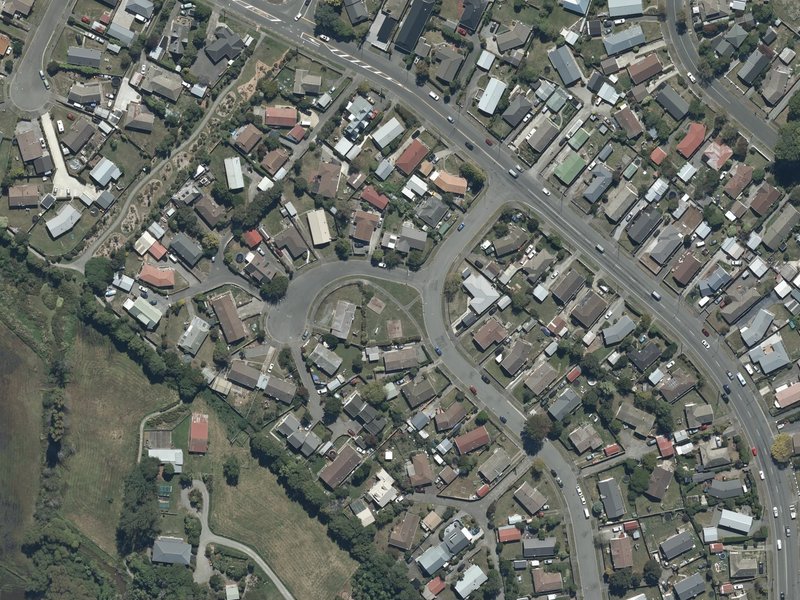 aerial view of Bolero Reserve and the ground around it
