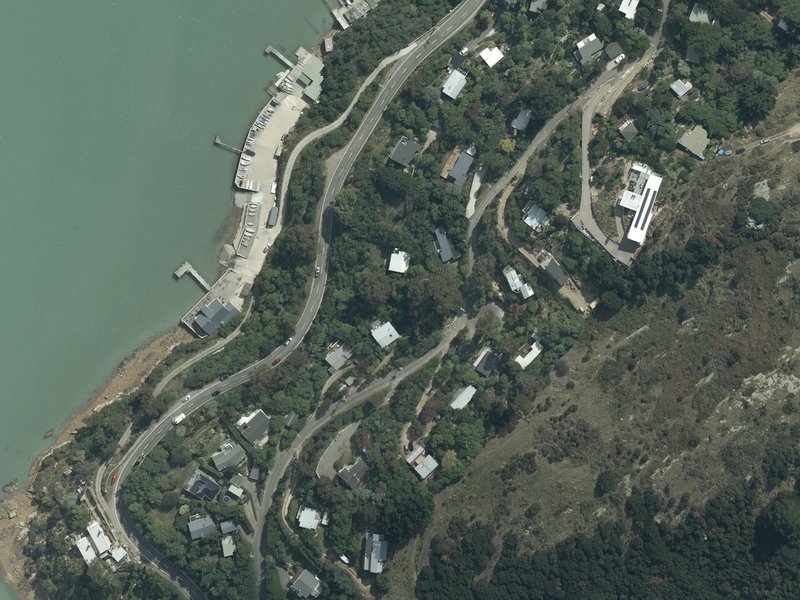 aerial view of Bayview Road Reserve and the ground around it