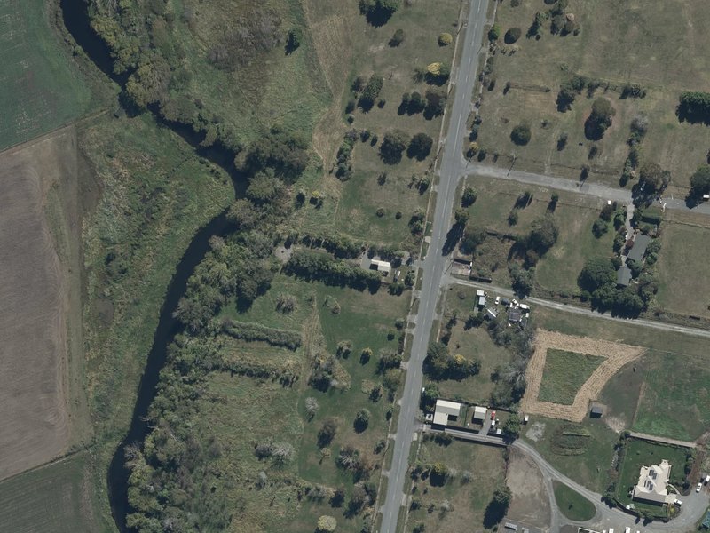 aerial view of Lower Styx Reserve and the ground around it
