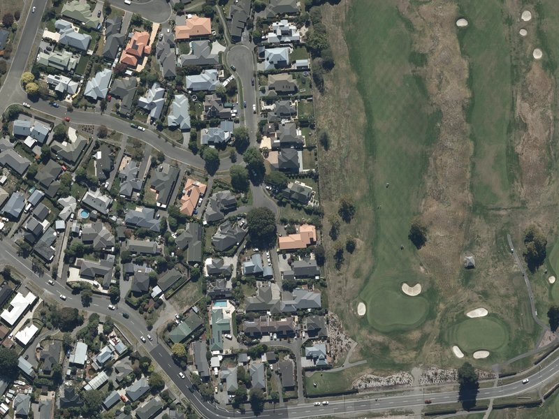aerial view of Oakmont Reserve and the ground around it