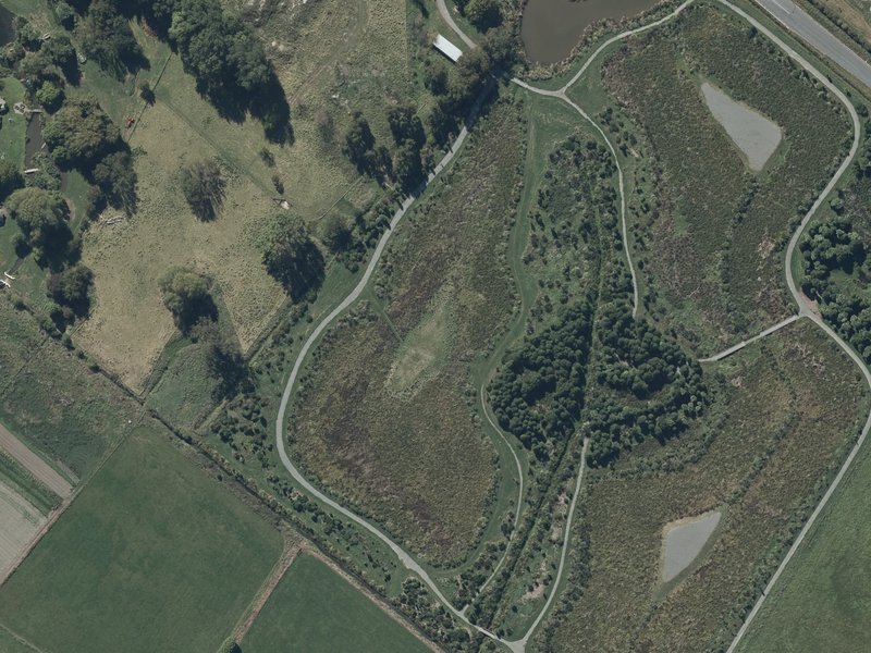 aerial view of Quaifes Road Springlands and the ground around it