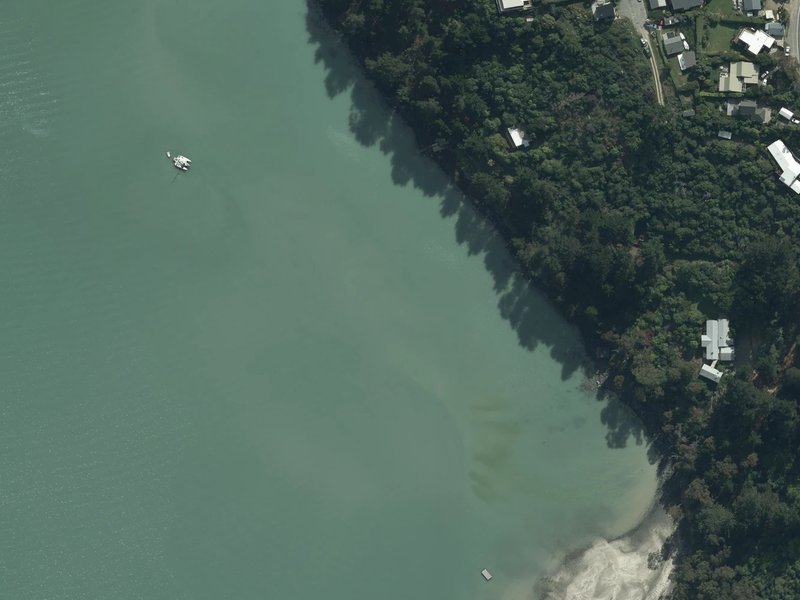 aerial view of Church Bay Foreshore and the ground around it