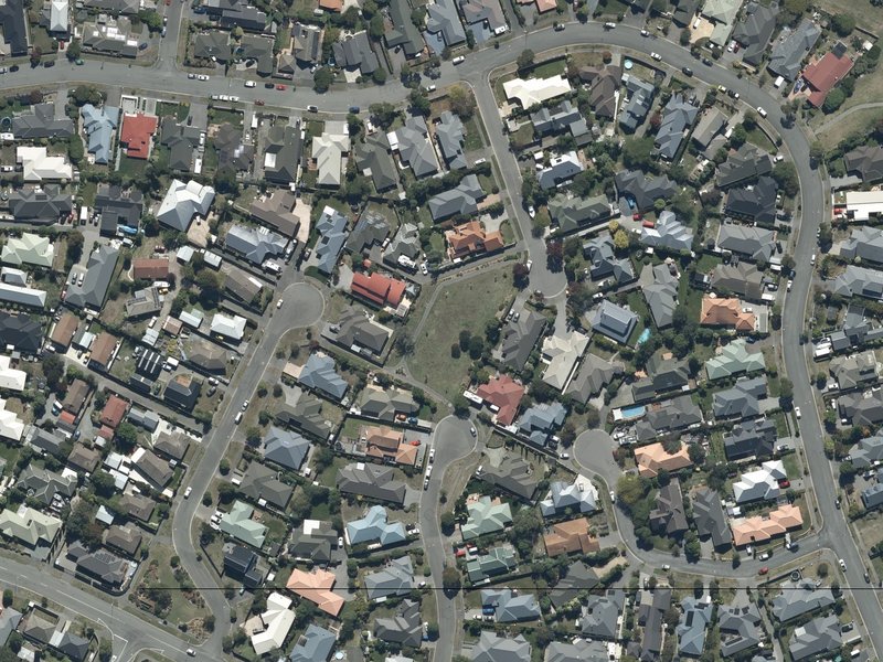 aerial view of Monterey Reserve and the ground around it