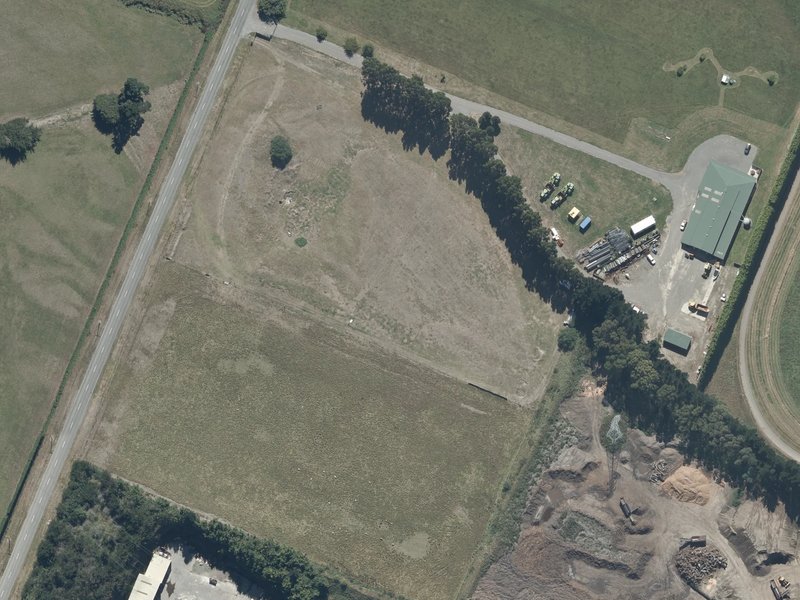 aerial view of Hasketts Reserve and the ground around it