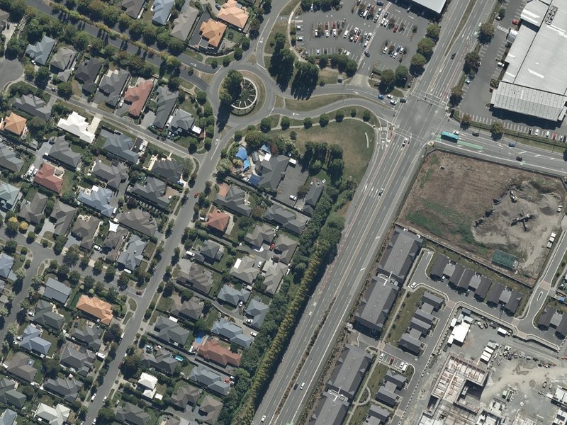 aerial view of O'neill Reserve and the ground around it