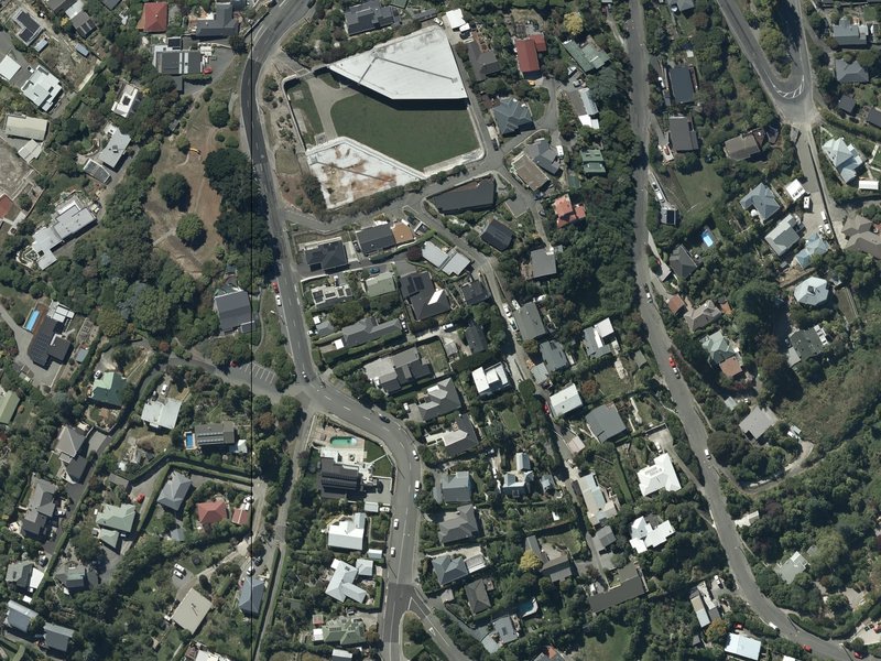 aerial view of Ramahana Reserve and the ground around it