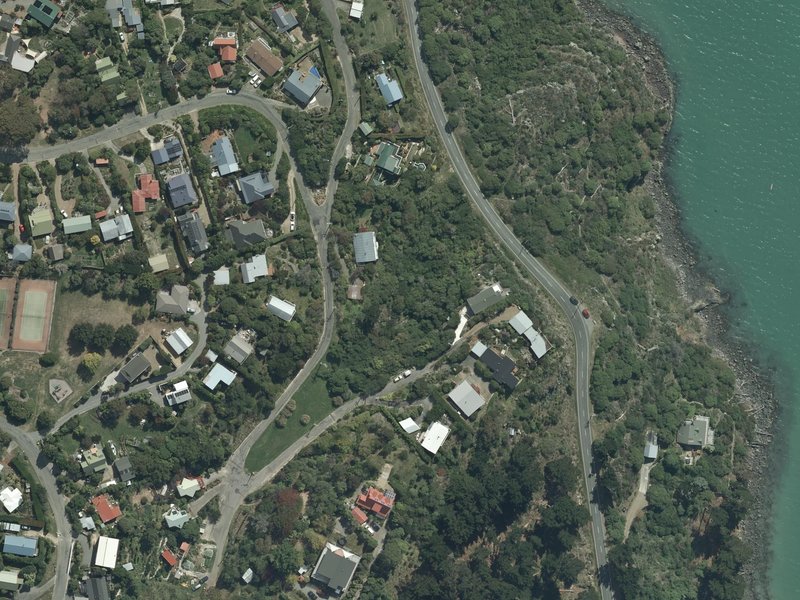 aerial view of Rawhiti Street Reserve and the ground around it