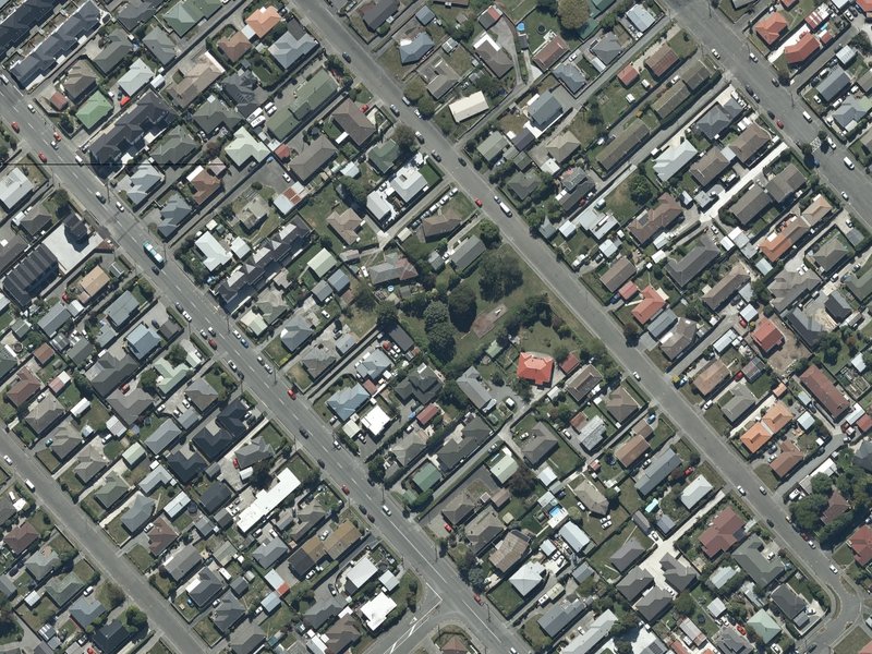 aerial view of Trevor Reserve and the ground around it