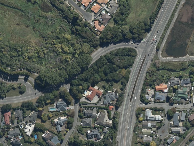 aerial view of Regents Park Reserve and the ground around it