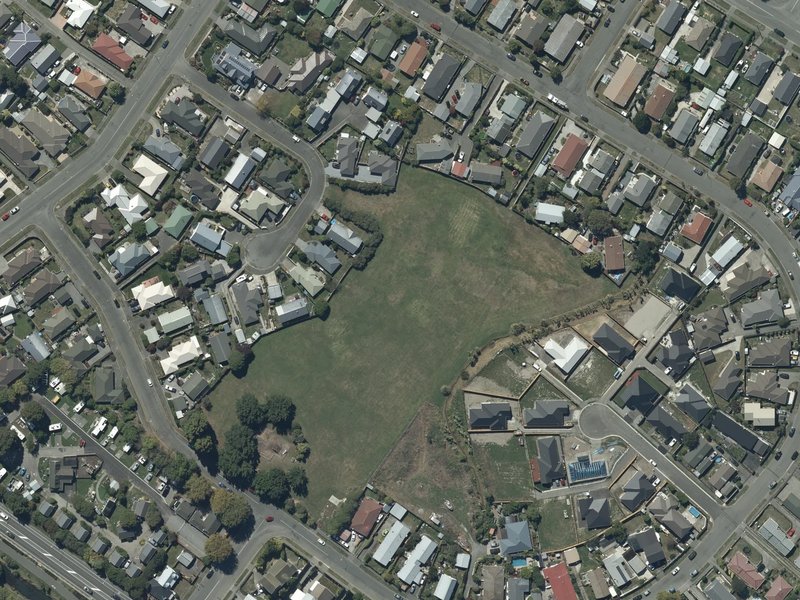 aerial view of Bayswater Reserve and the ground around it