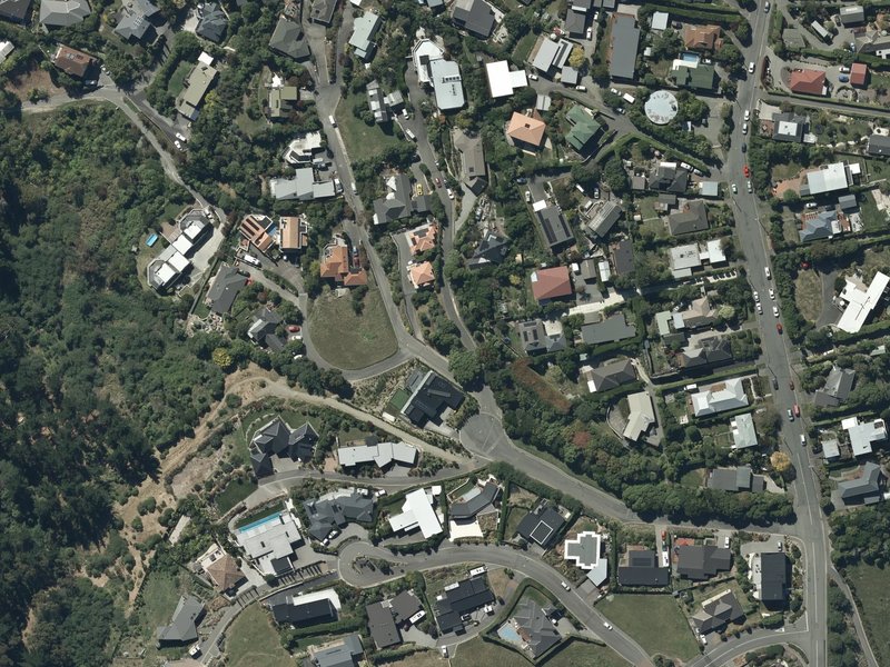 aerial view of Whaka Reserve No. 1 and the ground around it