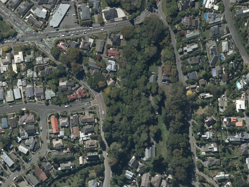 aerial view of Worsleys Reserve and the ground around it